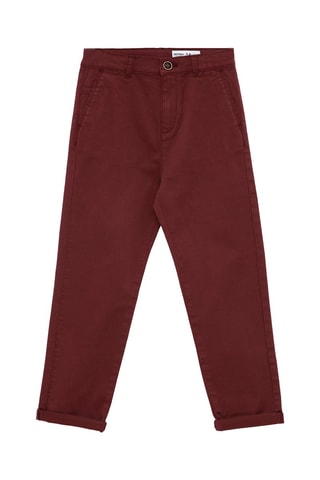 Pantaloni chino - Bordeaux