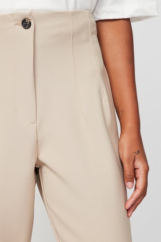 Pantaloni straight - Beige