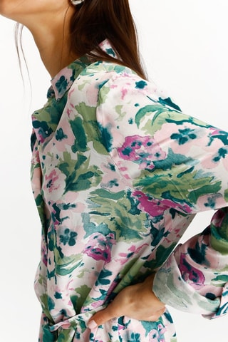 Abito a camicia - Verde