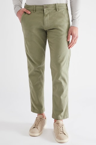 Pantaloni chino slim - Verde
