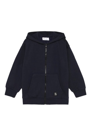 Felpa con cappuccio - Navy