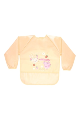 Bavaglino grembiule Peppa Pig - Salmone