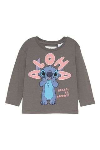 T-shirt Stitch Lilo & Stitch Disney - Grigio scuro