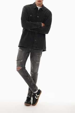 Jeans skinny - Grigio