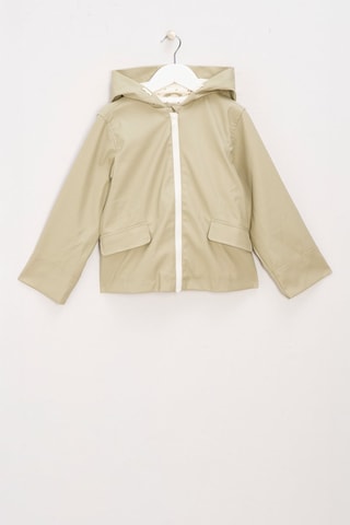 Giacca a vento con cappuccio - Beige