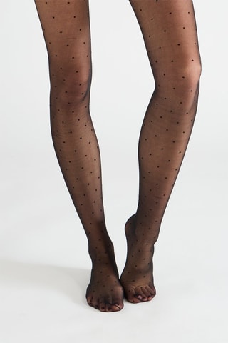 2 collants - 20 deniers - Noir