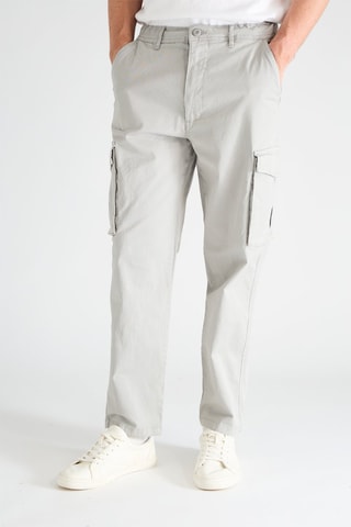 Pantaloni cargo - Grigio chiaro
