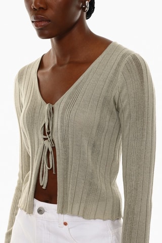 Cardigan - Verde acqua