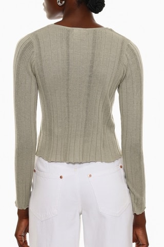 Cardigan - Verde acqua