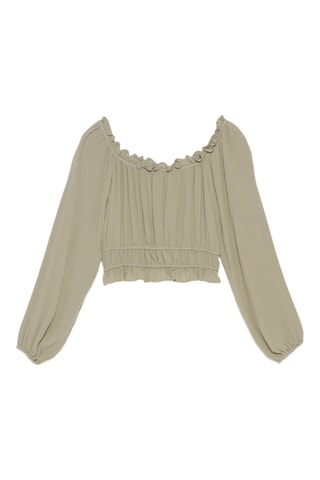 Crop top - Kaki