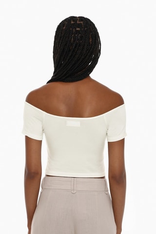 Crop top - Bianco