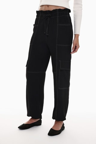 Pantaloni cargo - Nero