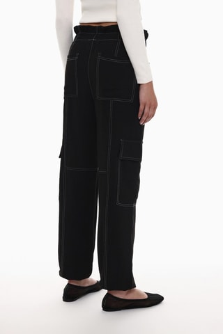 Pantaloni cargo - Nero