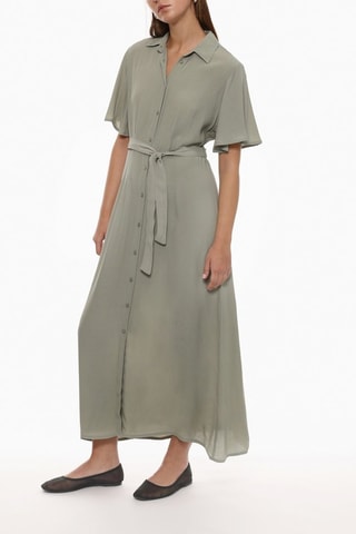 Abito a camicia - Kaki