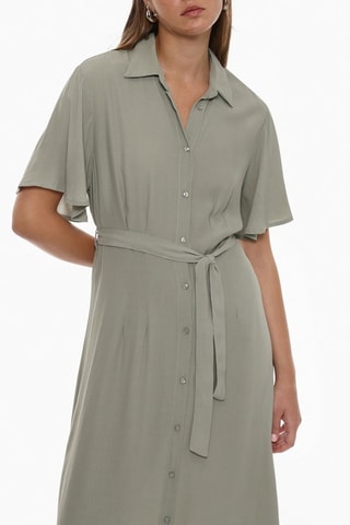 Abito a camicia - Kaki