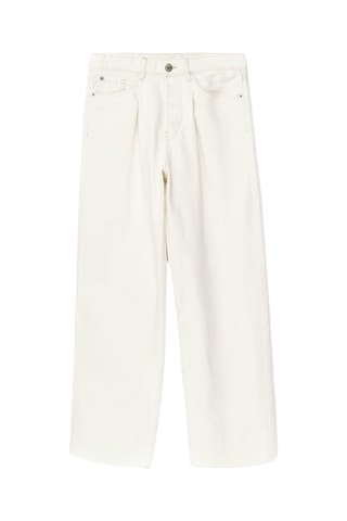 Jeans wide legs - Bianco