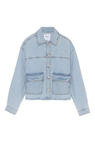 Giacca in jeans - Celeste