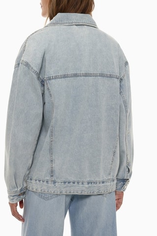 Giacca in jeans - Celeste