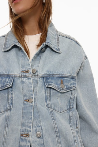 Giacca in jeans - Celeste