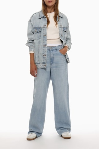 Giacca in jeans - Celeste