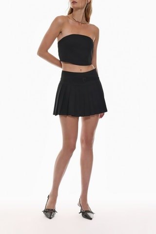 Crop top bustier - Nero