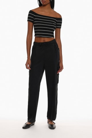 Crop top - Nero