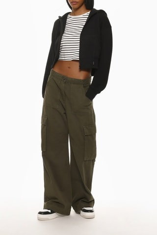 Pantaloni cargo - Kaki