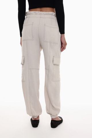 Pantaloni cargo - Ecrù