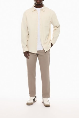 Pantaloni chino slim - Grigio chiaro