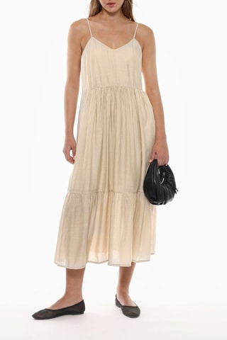 Abito midi - Beige