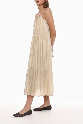 Abito midi - Beige