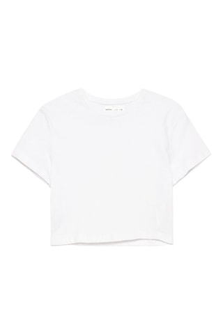 T-shirt cropped - Bianco