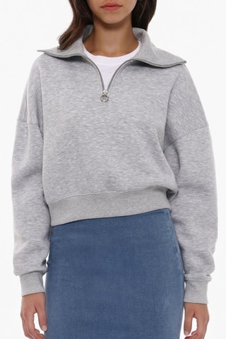 Gonna midi in jeans - Blu