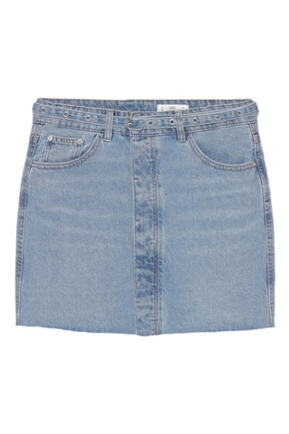 Minigonna in jeans - Blu