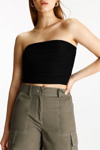 Pantaloni cargo - Kaki