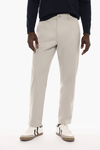 Pantaloni chino slim - Grigio