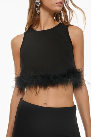 Crop top - Nero