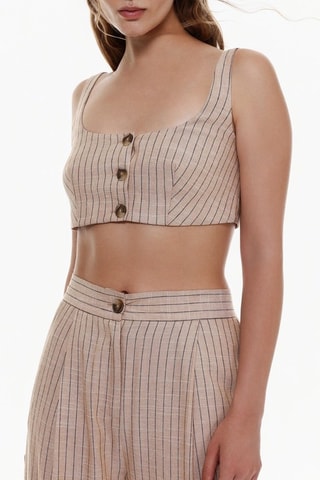 Crop top - Beige