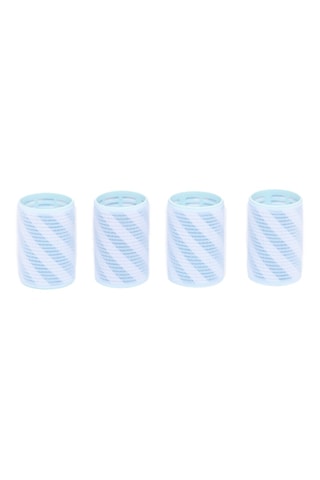 4 bigodini - Azzurro
