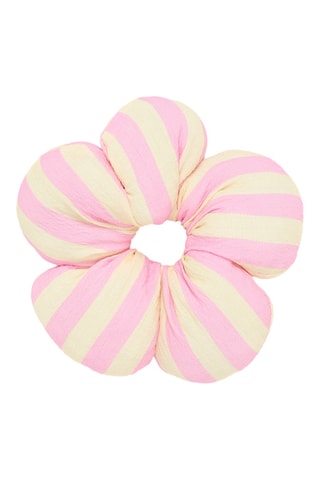 Scrunchie - Rosa e giallo chiaro
