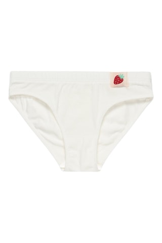 3 slip - Bianco e rosa
