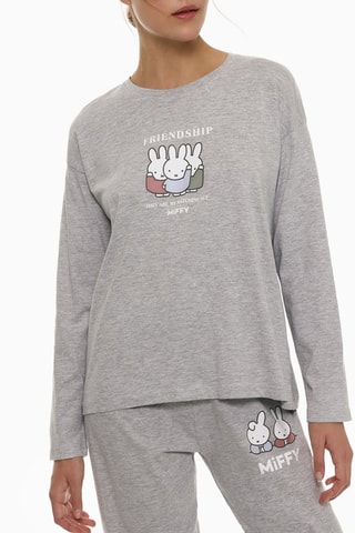 Pigiama Miffy - Grigio melange