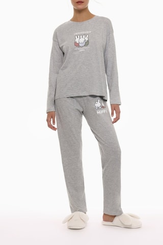 Pigiama Miffy - Grigio melange