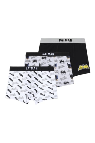 3 parigamba Batman Justice League DC Comics - Bianco e grigio