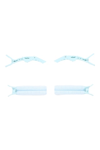 4 pinze per capelli - Azzurro