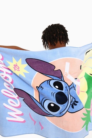 Telo mare Stitch Lilo e Stitch Disney - Azzurro