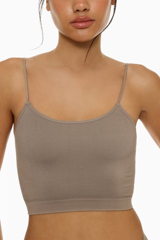 Crop top - Marrone