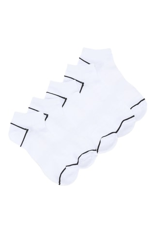 5 paia di calze - Bianco