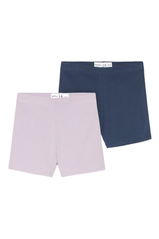 2 shorts - Malva e navy
