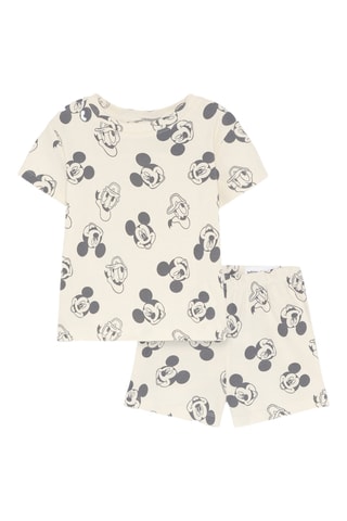 Pigiama Paperino e Topolino Disney - Beige